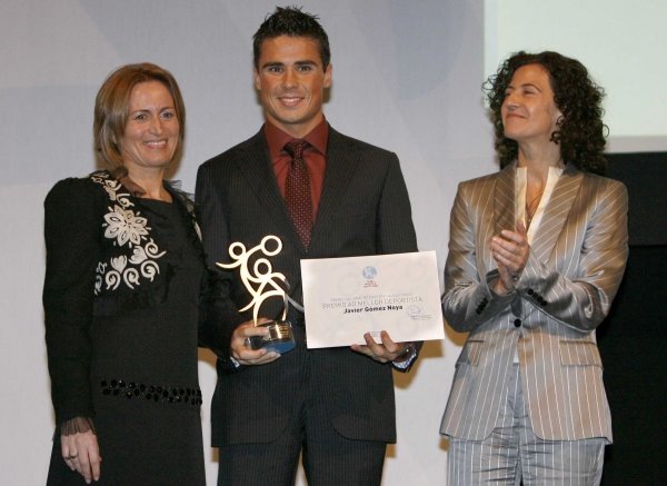 Javier Gómez Noya, fue galardonado  como mejor  deportista gallego de 2007