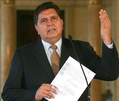El presidente de Perú, Alan García (Foto: Archivo)