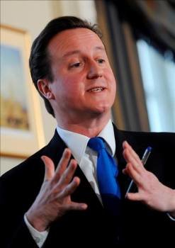 El líder de los conservadores británicos, David Cameron. (Foto: ANDY RAIN)