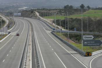 La autovía de Chaves estaba previsto que fuera de pago a partir del próximo 15 de abril. (Foto: MARCOS ATRIO)