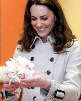 Imagen reciente de Kate Middleton. Foto: EFE