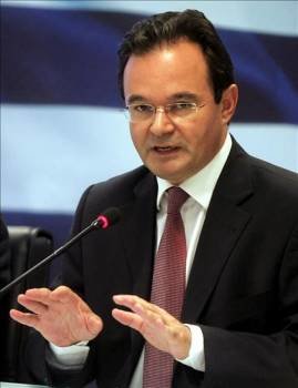 El ministro griego de finanzas Yorgos Papaconstantinou. (Foto: EFE)