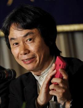 El director de gerenciamiento de la compañía Nintendo Shigeru Miyamoto. Foto: EFE/Archivo