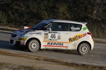 Amalia Vinyes hizo su debut en los Rallyes el pasado año en Ourense. (Foto: A.H.Cachalvite)