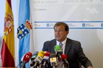 Javier Guerra, titular de la Consellería de Economía e Industria de la Xunta. (Foto: SALVADOR SAS)