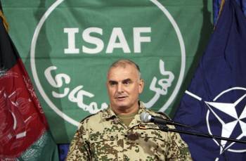 El principal portavoz de la misión de la OTAN en Afganistán (ISAF), Carsten Jacobson  (Foto: EFE)