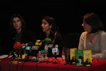 Cristina Rubal, Isabel Pérez y María Jesús Álvarez.  (Foto: MIGUEL ÁNGEL)