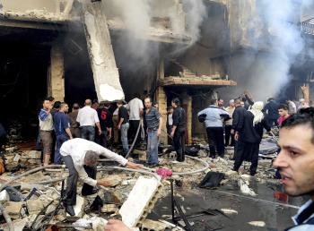 Al menos 10 muertos por la explosión de un coche bomba cerca de Damasco