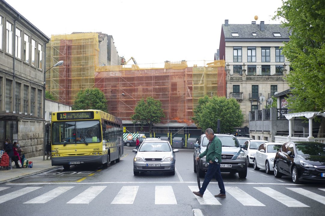 Ourense 26/4/22
Edificios en obras en la calle Vicente Risco

Fotos Martiño Pinal