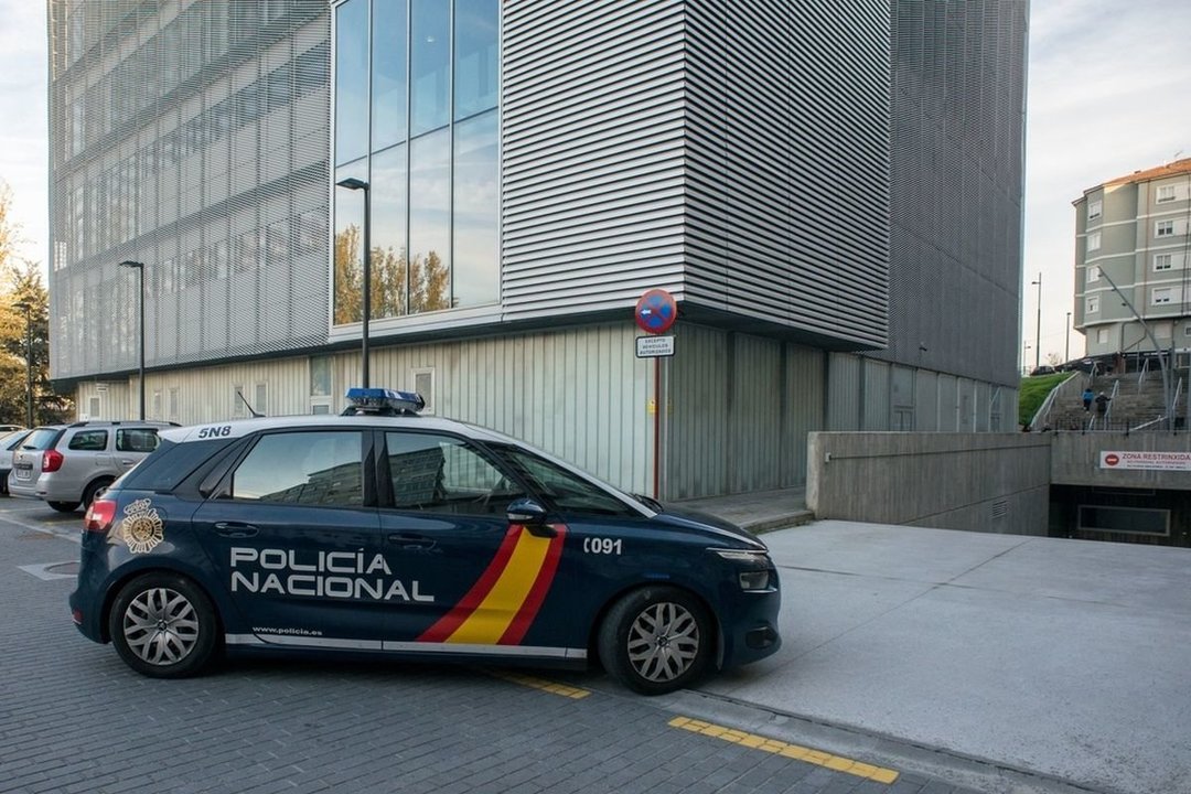 Policía Nacional en Ourense.