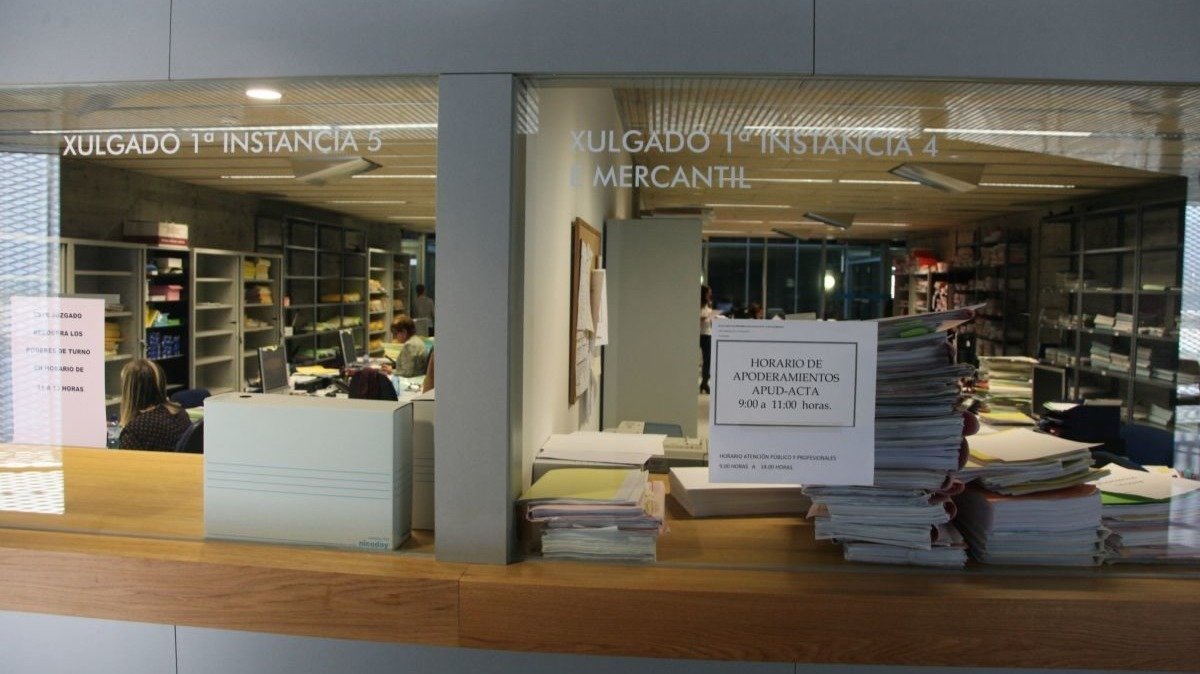 undefinedJuzgado Mercantil de Ourense, en el edificio de O Couto.