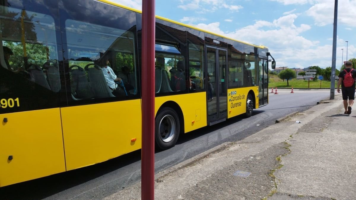 Autobús urbano de Ourense.