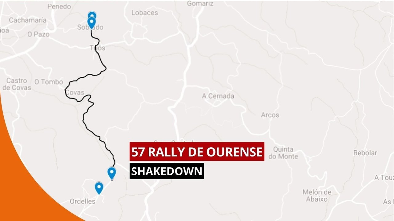 Shakedown Rally de Ourense