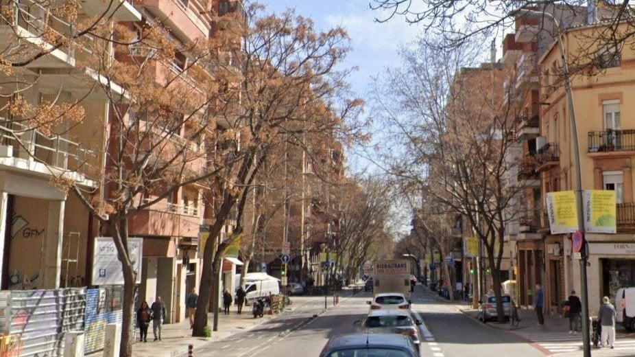 La calle Navas de Tolosa, en Barcelona.