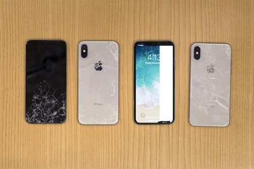 El iPhone X es el más frágil de toda la familia iPhone