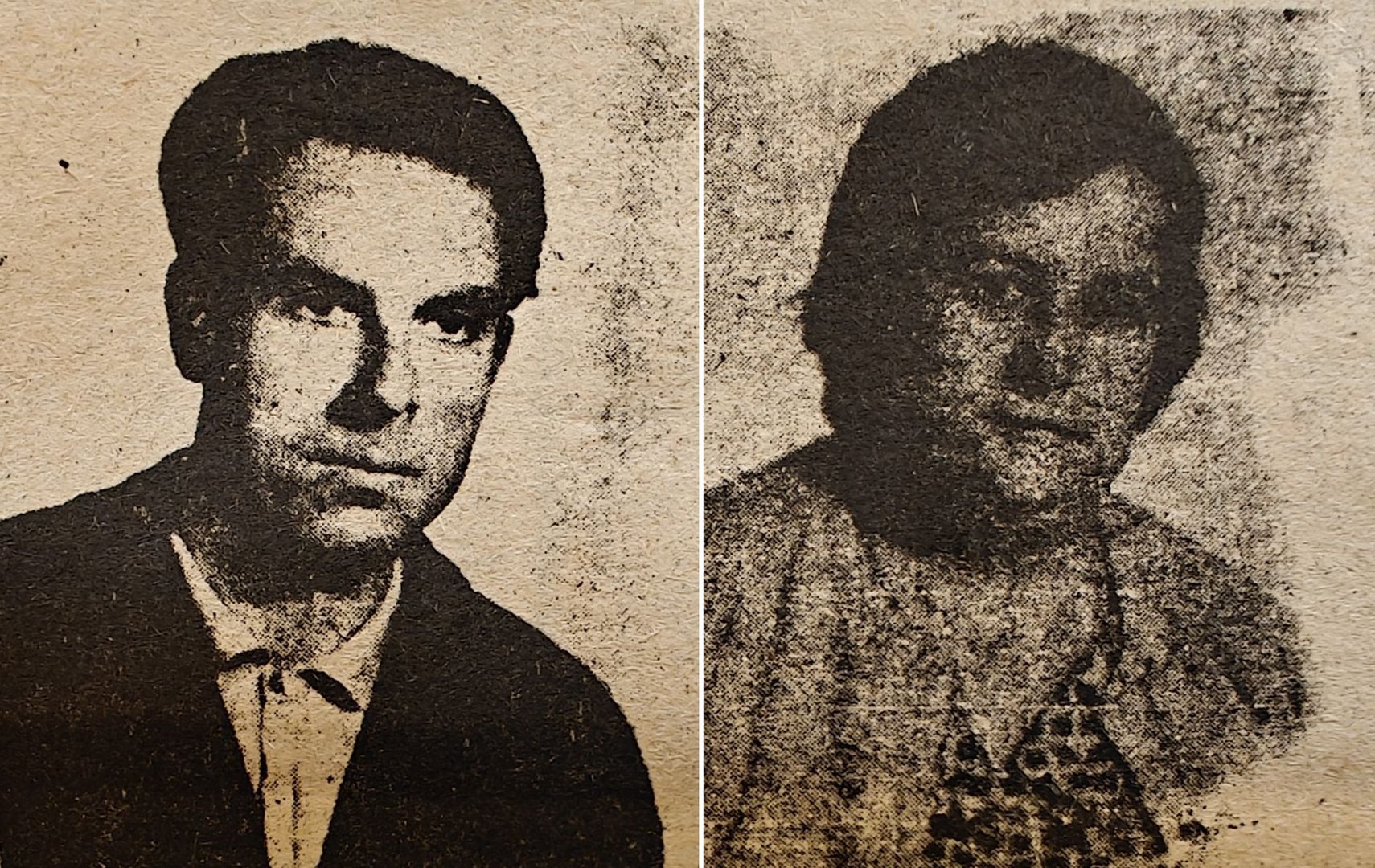 Argimiro Carreño Pérez (izq.) y 
Delmira Valdés Rodríguez (der.)